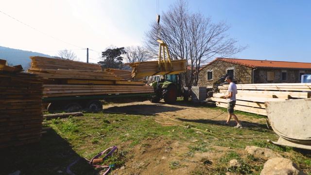 ON POSE UN LINTEAU EN PIERRE DE 3M ! EP-20 Rénovation
