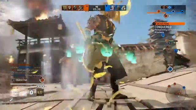 [For Honor] I've never seen someone RQ so fast... XD