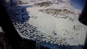 Paraskiing in Val D'isere, February 2012