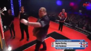 2019 German Darts Open Round 1 Bunting vs Henderson