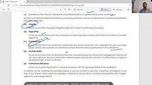 L4. STUDY NOTE 4 COST AUDITOR - PROFESSIONAL ETHICS,  RESPONSIBILITIES AND PUNISHMENT ||