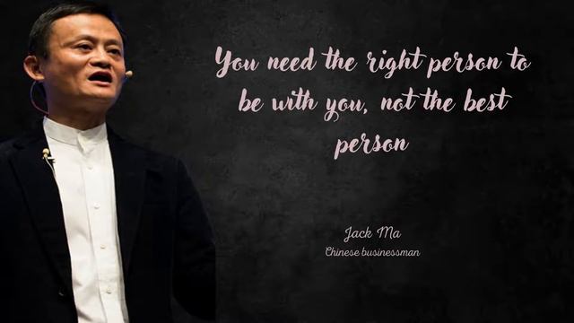 Motivational words by world businessman Jack Ma to be a business solution смотреть онлайн