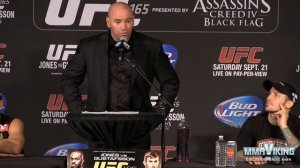 UFC 165 Press Conference Highlights | MMAViking.com