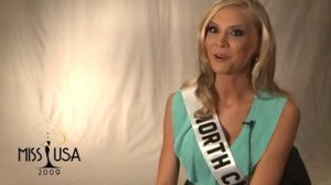 Miss North Carolina USA 2009 - Interview