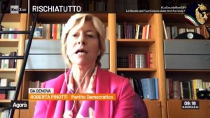 Senatrice Roberta Pinotti ad Agorà Rai3 - 25 05 20