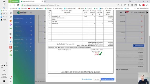 Hướng dẫn lập hóa đơn điện tử Viettel theo thông tư 78 Vinvoice viettel vn смотреть онлайн