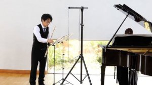 ドビュッシー作曲 《ビリティス》K.レンスキによるフルートとピアノの版　Fl. 諸田大輔　Pf. 小川春風