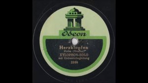 Albert Müller - Herzklopfen — Polka (Anton Riedel), op 9 - 1907