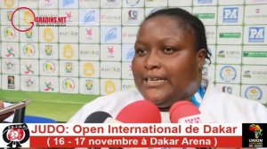 JUDO Open de Dakar   Médaillée d'Or, Monica Sagna parle de sa finale avec sa  soeur  Georgette