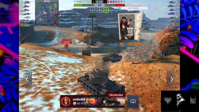 Strv K - НИ КО РТУ НИ К ПОПЕ | Tanks Blitz смотреть онлайн