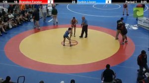 126 Brandon Forster vs. Durbin Lloren