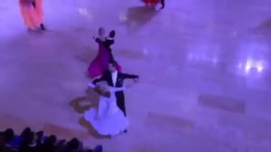 Ballroom Dancing WDC Al European Championship Alex Gunnarsson and Liis End Waltz