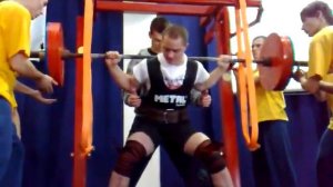 GPC WORLDS YOUTH CUP Dávid Pankuch Squat 220 kg.mp4