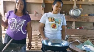 Cooking Cassava Cake from my garden