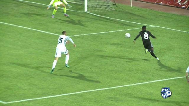 Гол - С. Дебле. Ордабасы - Тобол 1:1. 6 тур. Чемпионат 2023