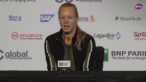 Kiki Bertens Pre-Tournament Press Conference | 2018 WTA Finals