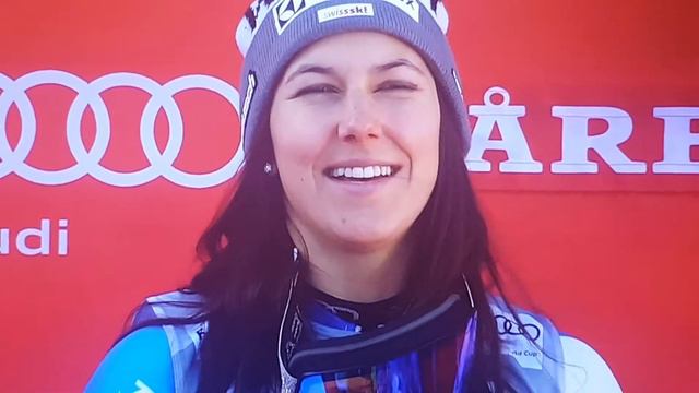 Schweizerspalm für Wendy Holdener und Michelle Gisin in Åre - FIS WORLD CUP ALPINE COMBINED 2018 -