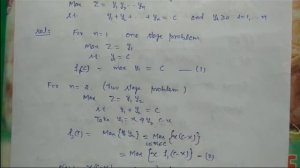 Bellman`s principle of optimality ( Dynamic Programming)