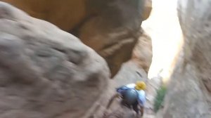 Independence Monument, Otto's Route (5.8), Time Tunnel p3