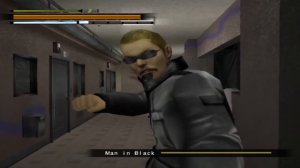 Yakuza 2 (PS2) NO DAMAGE Long Battle: Amano Building + Man in Black (Hard Difficulty)