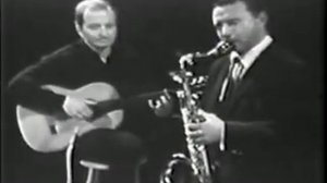 Bossa Nova Composer Luiz Bonfa On Guitar -Desafinado- with