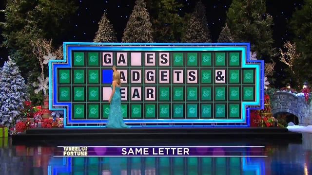 Chuck Kraus GameShowCop Jenny Kraus-Smith on Wheel of Fortune hosted by Pat Sajak  Vanna Whit