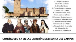 📖 Ya a la venta el libro de poemas: "Personajes Ilustres en Medina del Campo" 👸🏼 Eumelia Sanz Vaca