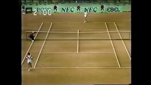 Mats Wilander vs Ramesh Krishnan（1987 Davis Cup） Long Version