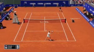 Kovalik J. (SVK) @ Bagnis F. (ARG)  [ATP Cordoba] | 26.2. | AO TENNIS 2 | live