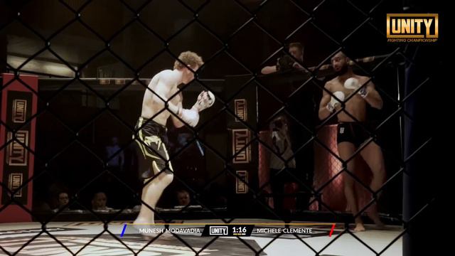 UNITY Fighting Championship - Munesh Modavadia v Michele Clemente