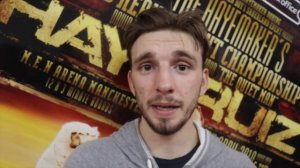 ADRIAN MARTIN ON SPARRING JOSH TAYLOR, FIGHTING ON JOYCE v LEWISON UNDERCARD & WIN ON MTK CARD