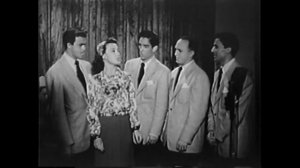 The Starlighters on film, "I'm Sorry I Didn't Say I'm Sorry" from "Song Of Idaho," 1948.