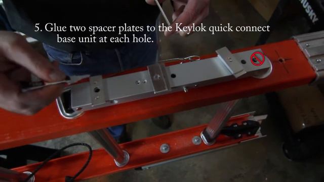 Levelok Quick Connect Ladder Leveler Installation on Werner D6400 2 Extension Ladder смотреть онлайн