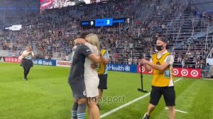 Hassani Dotson proposed to his girlfriend after the Match 🇺🇲