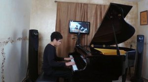 Thomas Piano plays overcome by David Nevue