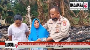 HUSNI TAMRIN SALURKAN DONASI UNTUK IBU NURBAITI