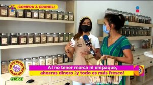 Compras a granel capaces de salvar al planeta | Ana Alicia Alba | Sale el Sol