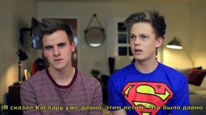 EXCLUSIVE INTERVIEW WITH CONNOR FRANTA - Caspar Lee TranslatedUP! [rus_sub]