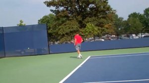 Ryan Harrison playing practice points - serving (2)