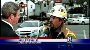 News 8's Brian Roche Reports Live From Millersville