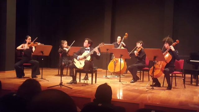 Roland Dyens - Tango en Skai (Toprak Aktürel) Bilkent String Quintet смотреть онлайн