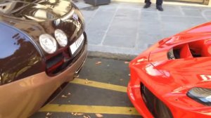 Extremely rare Bugatti Veyron Rembrandt + Ferrari LaFerrari + McLaren P1