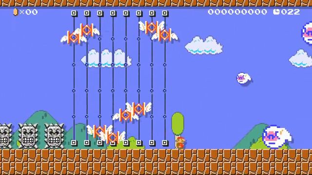 Find a way to beat Time! 2 by Matt - SUPER MARIO MAKER - No Commentary смотреть онлайн