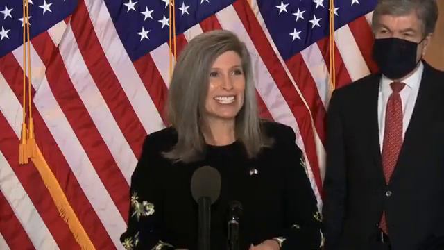 Sen. Joni Ernst: "Unfortunately, Biden's promise to be the bipartisan president. смотреть онлайн