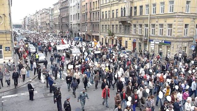 Марш 12.06.12 Питер смотреть онлайн