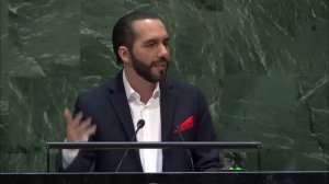 Discurso de Nayib Bukele en la ONU