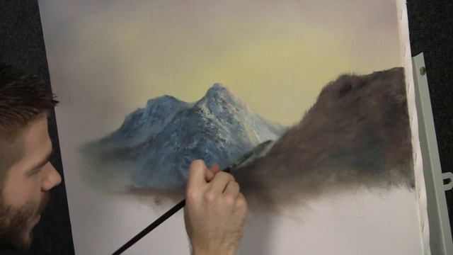Paint with Kevin Hill - A Snow Covered Valley смотреть онлайн