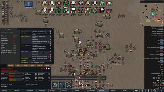 Nunca Faça CARIDADE - Rimworld Combat Extended #63 [Série Gameplay PT-BR]
