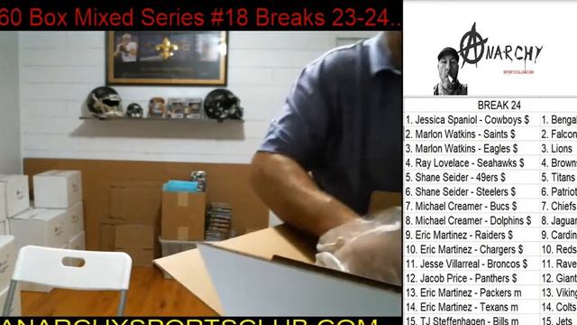 Football Memorabilia Break - Andre Rison Signed Football Helmet with "Bad Moon" Inscription смотреть онлайн