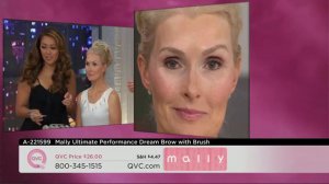 Mally Ultimate Performance Dream Brow with Brush with Lisa Robertson